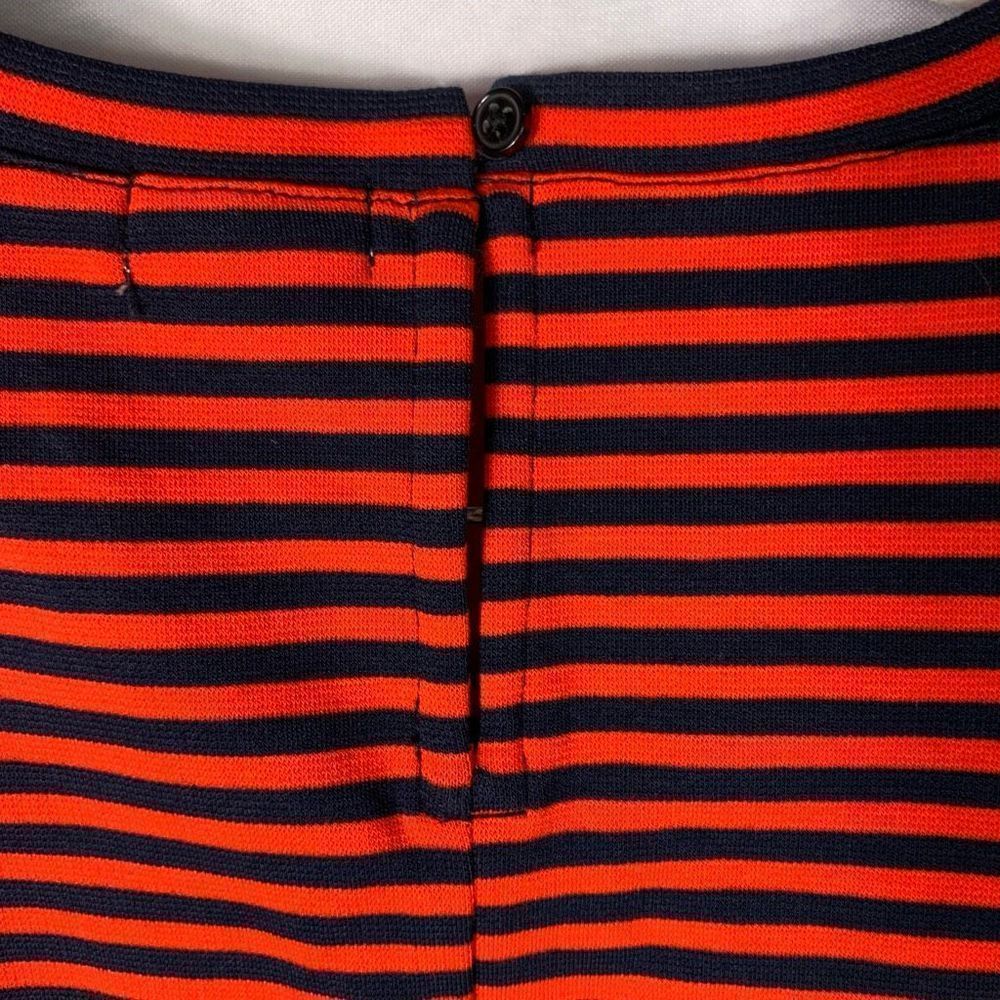 J. Crew Red Striped Sleeveless Blouse Top Medium versatile Tank Top - Picture 10 of 12